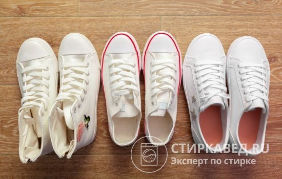 White sneakers will harmoniously complement almost any look, but they require special care