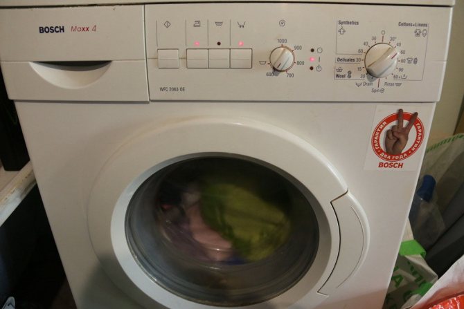 Bosch maxx 4 washing programs