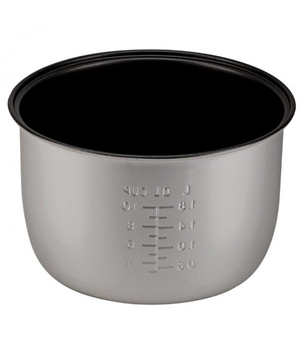 Multicooker bowl made of aluminum with a special coating on the inner surface