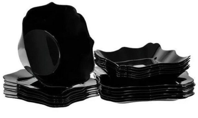Black glass ceramic