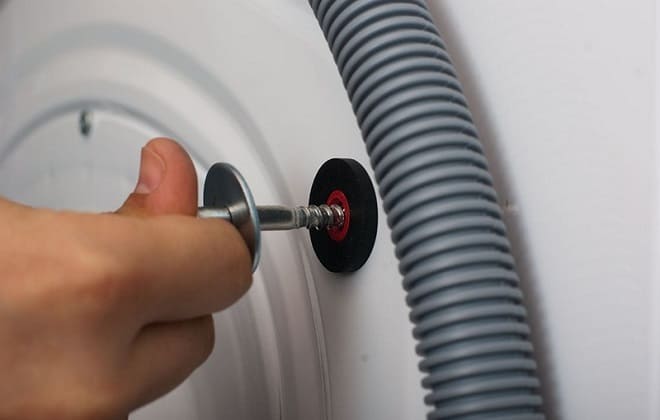What are the shipping bolts for on the washing machine?