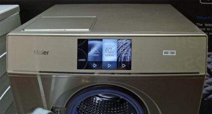 Достижения в управлении стиральной машинкой Haier