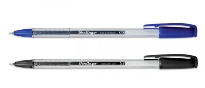 Two gel pens