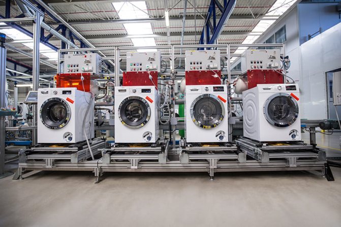 Where are Bosch washing machines assembled?