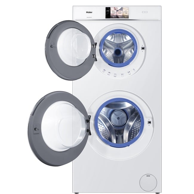 Haier Duo HW120-B1558 with two front tanks