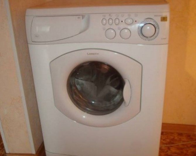 instructions for washing machine Ariston Margherita