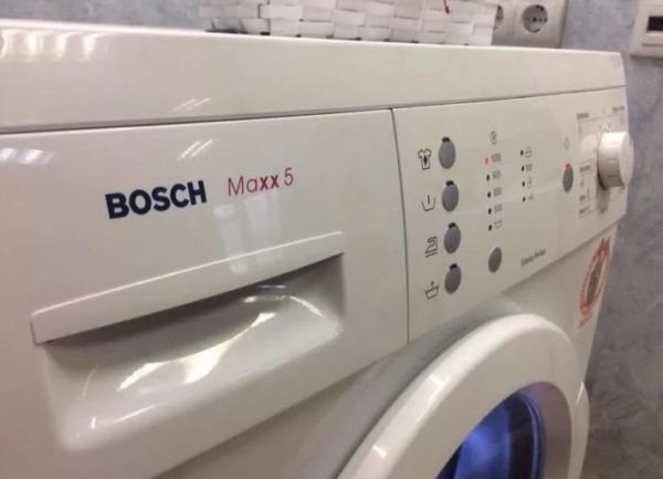 Instructions for the Bosch Maxx 5 washing machine