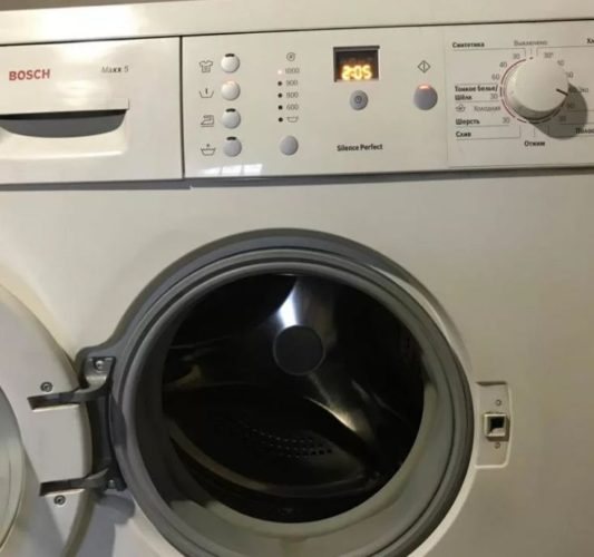 Instructions for the Bosch Maxx 5 washing machine