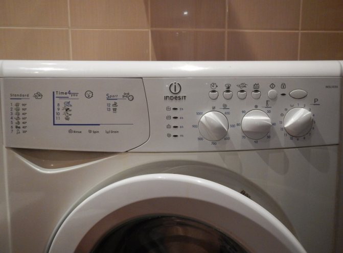 Instructions for the washing machine &quot;Indesit&quot; WISL 105