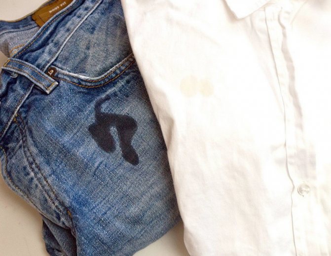 How and with what to remove machine oil stains from clothes