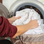 How to bleach bed linen in a washing machine