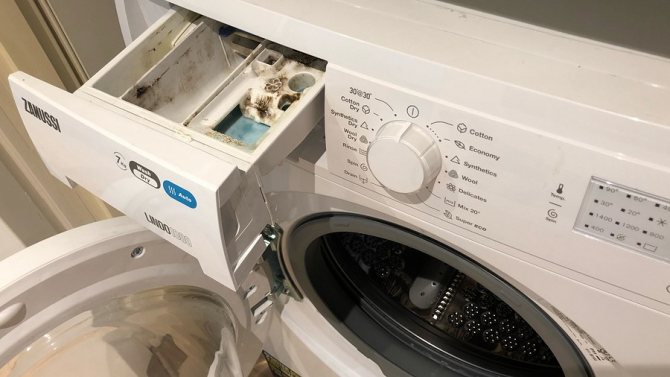 How to clean a washing machine at home