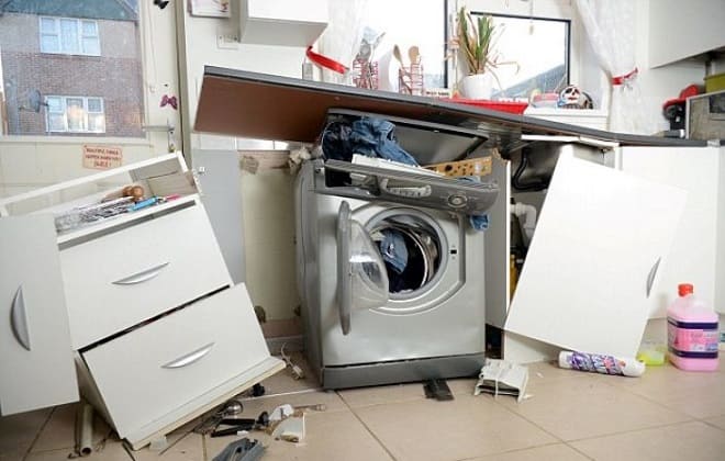 можно ли стиральную машину прикрепить к полу