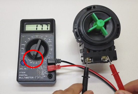 How to check a washing machine pump with a multimeter