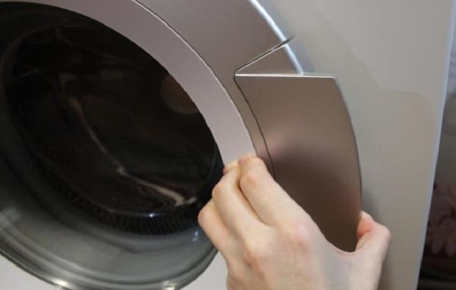How to open a washing machine yourself if the handle is broken