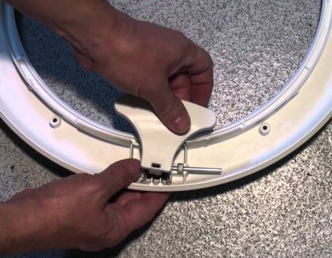 How to repair and replace the hatch on a washing machine yourself