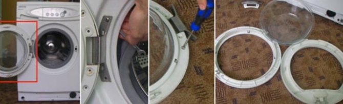 How to repair and replace the hatch on a washing machine yourself