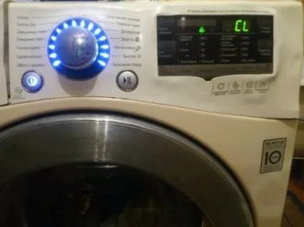 How to unlock a lg washing machine?