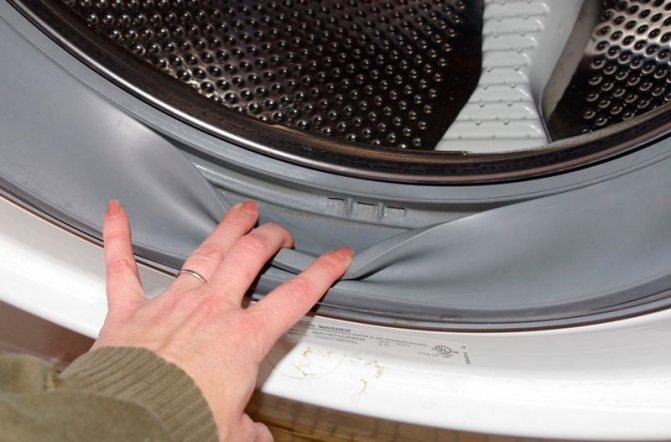 How to replace the hatch cuff of a washing machine with your own hands