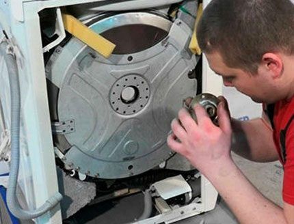 How to replace a washing machine bearing