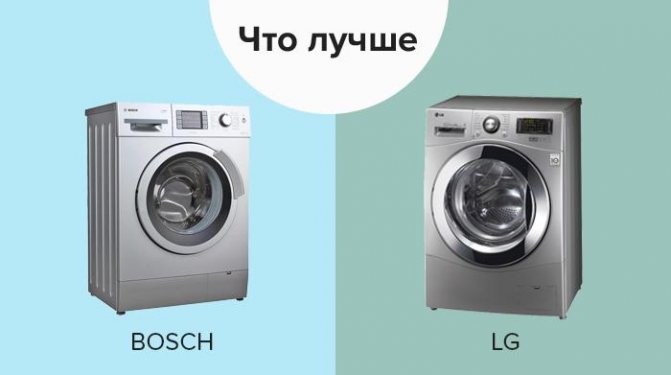 Which washing machine is better Bosch or LG
