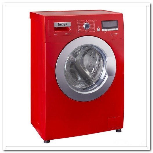Red washing machine Freggia WISE126R