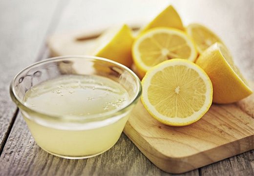 lemons and juice