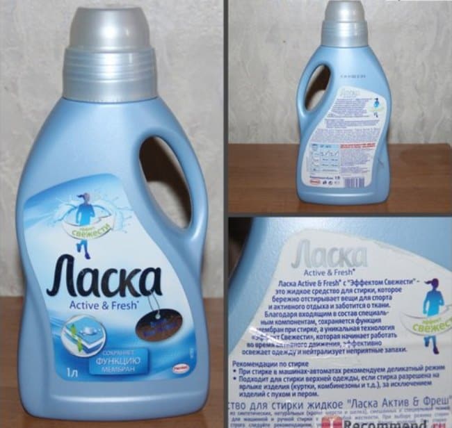 Recommendations for use are indicated on the label of the liquid product.