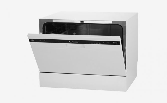 Tabletop dishwasher Candy CDCP 6/E