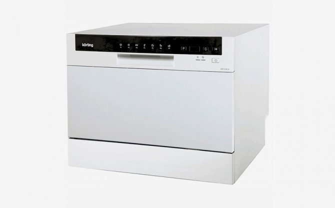 Tabletop dishwasher Korting KDF 2050 S
