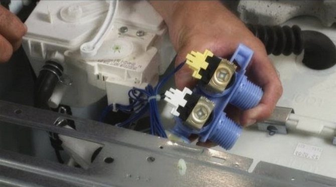 Water inlet valve malfunction