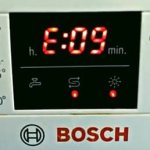 Ошибка Е09 в посудомоечной машине Bosch