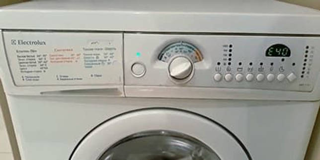 Ошибка Е40 в стиральной машине Электролюкс