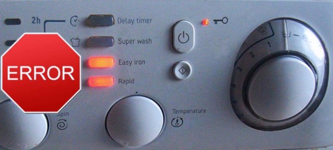 Error F08 on the Indesit washing machine: what to do?