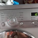 Ошибка IE на стиральной машине LG