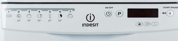 PMM Indesit control panel with digital LCD displays