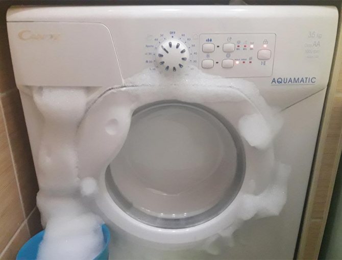 пена-в-стиральной-машине