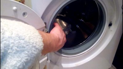 Why does the washing machine whistle when washing?