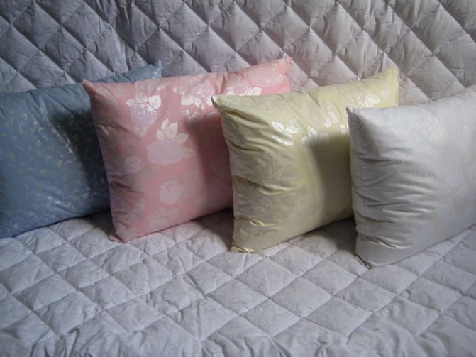 holofiber ball pillows