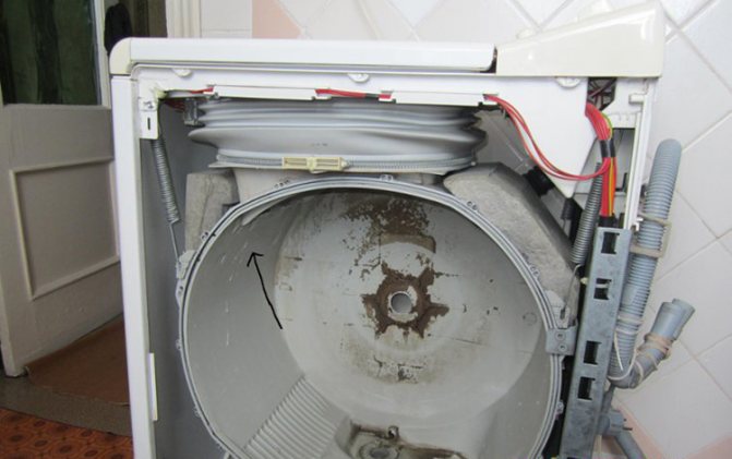 Washing machine breakdown