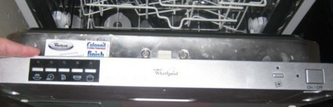 Whirlpool dishwasher - error codes