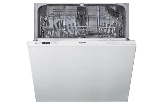 Whirlpool WIC 3B-26 dishwasher with door open
