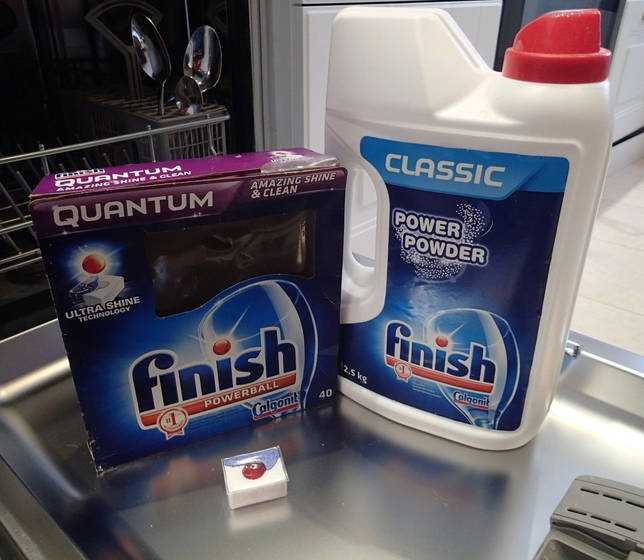 Finish dishwashing detergents