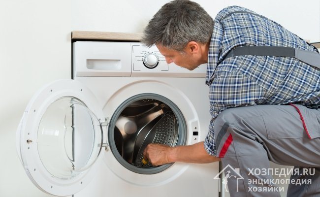 Before starting repairs, make sure that the cause of the problem is worn bearings. To do this, inspect the washing machine drum 