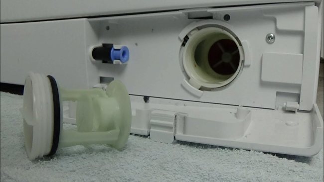 прочистка фильтра стиральной машины