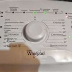 Программы стиральной машиной Whirlpool
