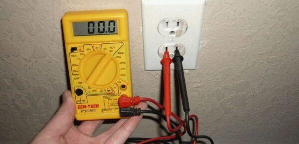 ringing the socket with a multimeter