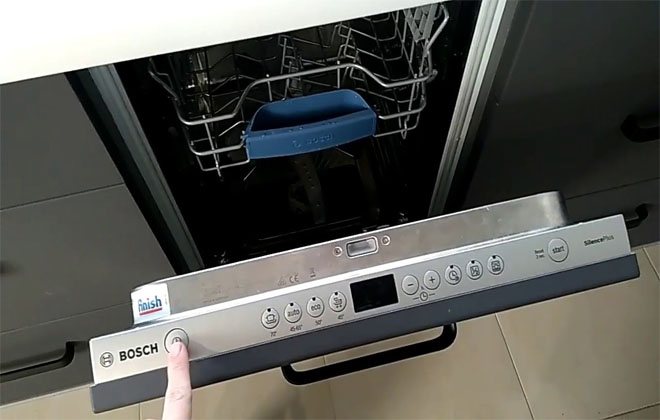 Dishwasher operation