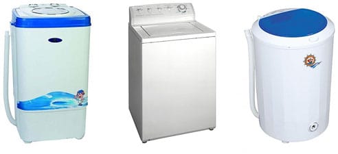 Разные виды ручных стиральных машин