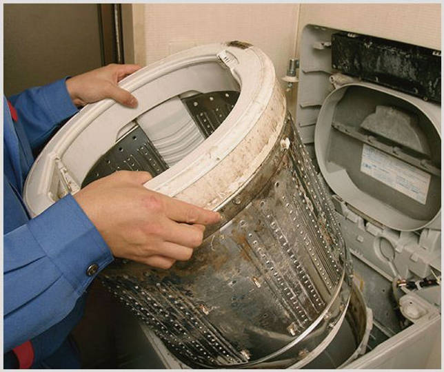 washing machine drum repair